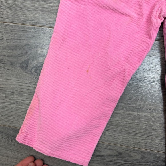 Retro Vintage Style Pink Corduroy Overalls By Happy Kids Joyeux Gamins Size 3 - Picture 12 of 16